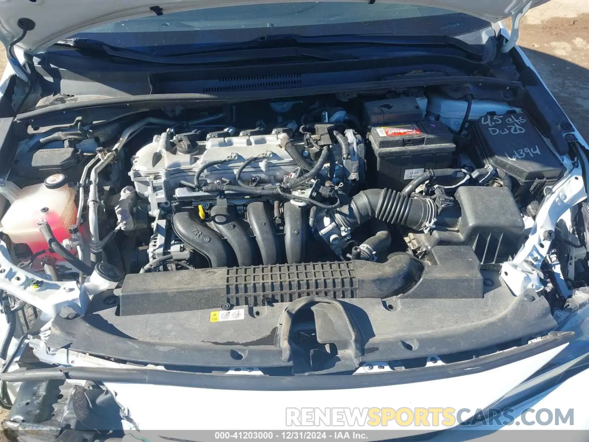 10 fotografías del automóvil dañado 5YFEPRAE9LP061003 TOYOTA COROLLA 2020