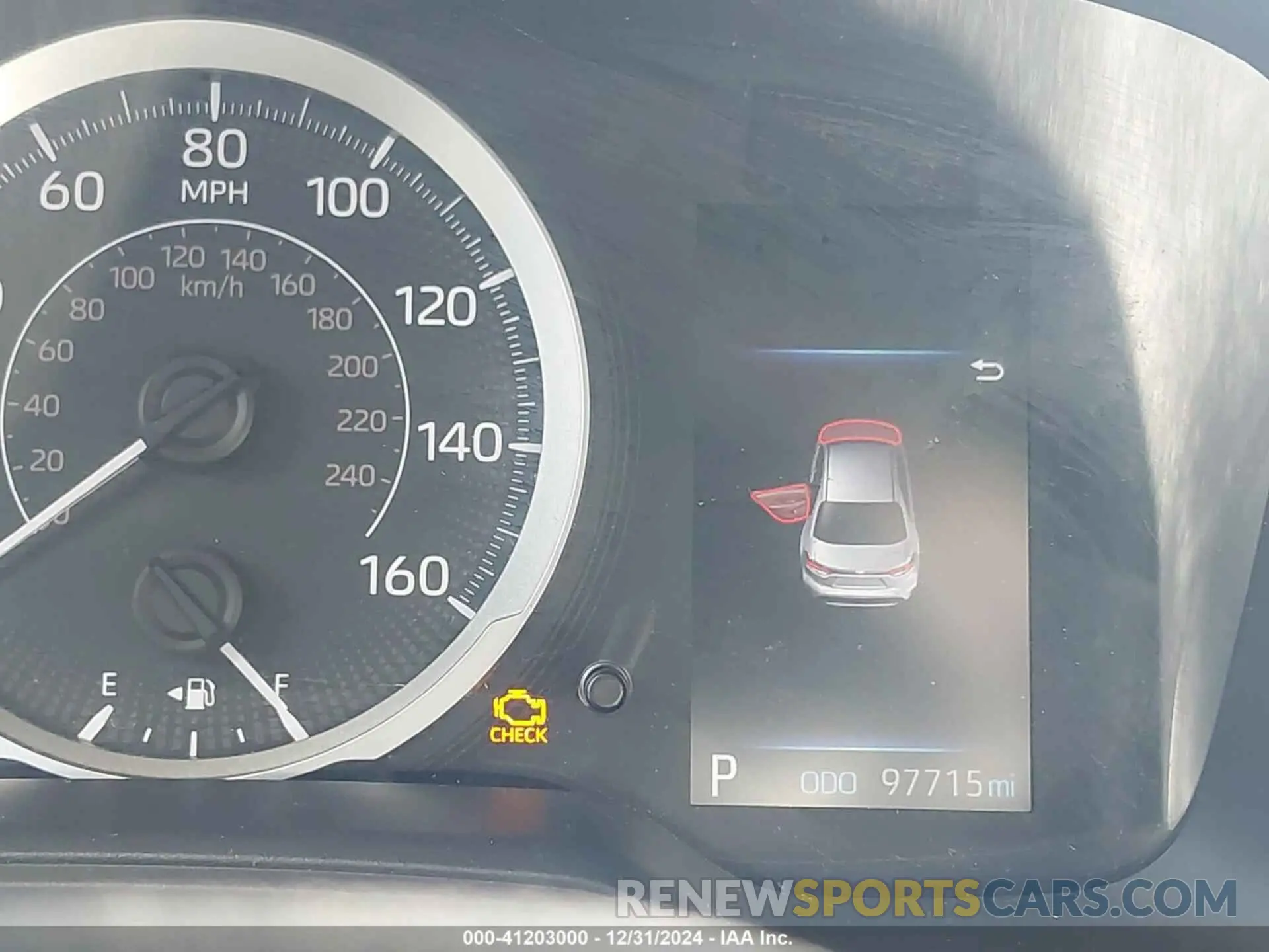 7 fotografías del automóvil dañado 5YFEPRAE9LP061003 TOYOTA COROLLA 2020