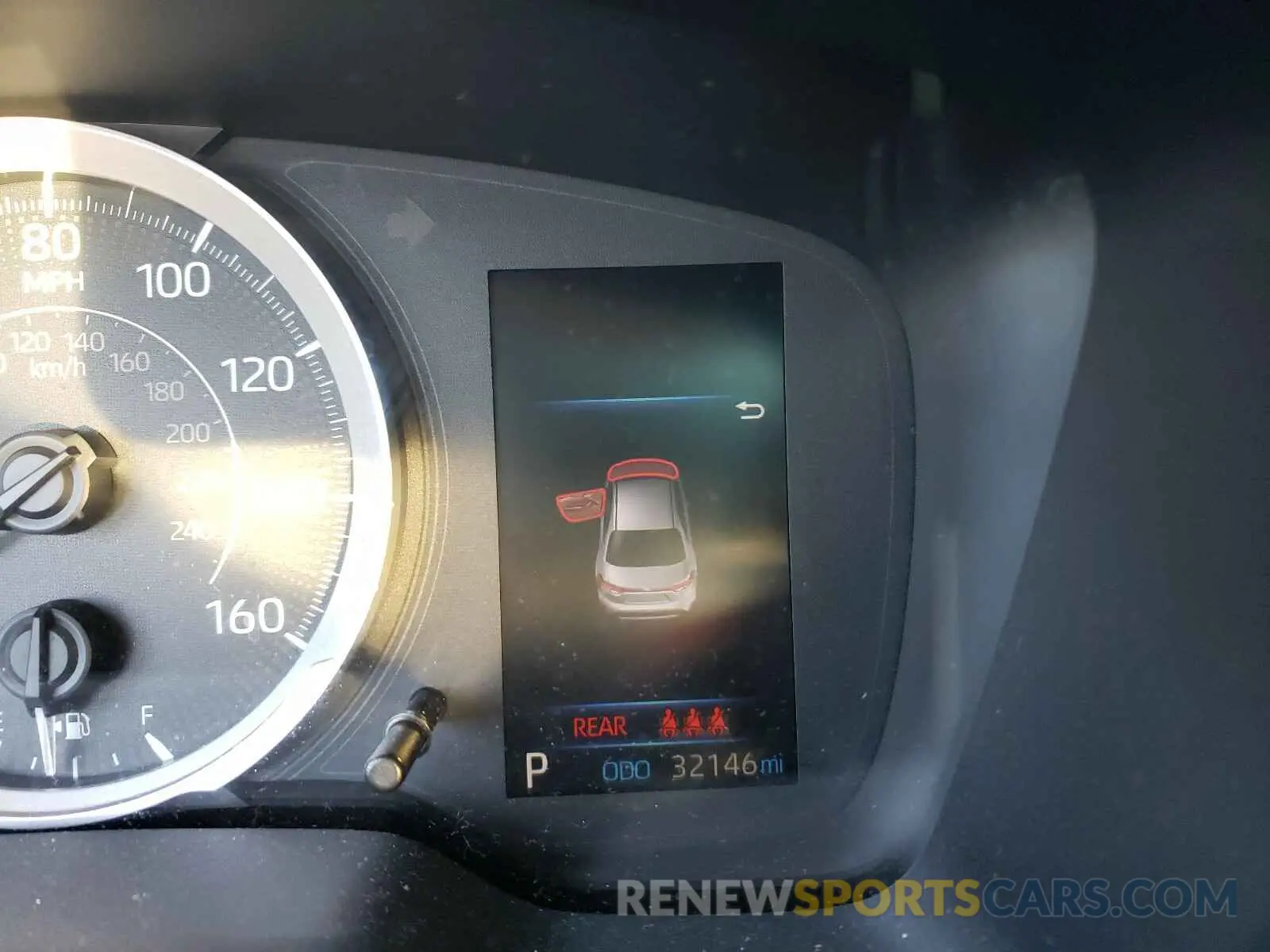 8 fotografías del automóvil dañado 5YFEPRAE9LP068260 TOYOTA COROLLA 2020