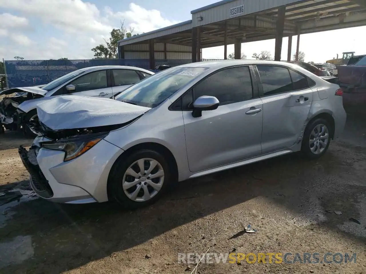 1 fotografías del automóvil dañado 5YFEPRAE9LP069389 TOYOTA COROLLA 2020