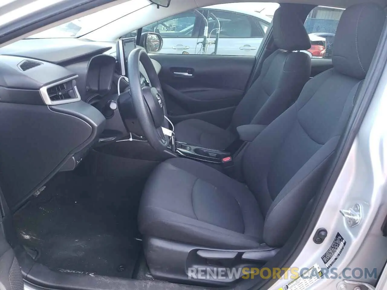 7 fotografías del automóvil dañado 5YFEPRAE9LP069389 TOYOTA COROLLA 2020