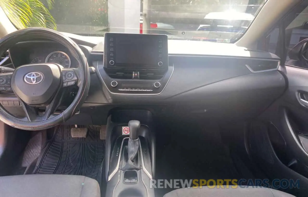 9 fotografías del automóvil dañado 5YFEPRAE9LP070588 TOYOTA COROLLA 2020