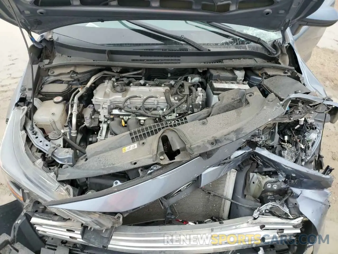 11 fotografías del automóvil dañado 5YFEPRAE9LP071434 TOYOTA COROLLA 2020