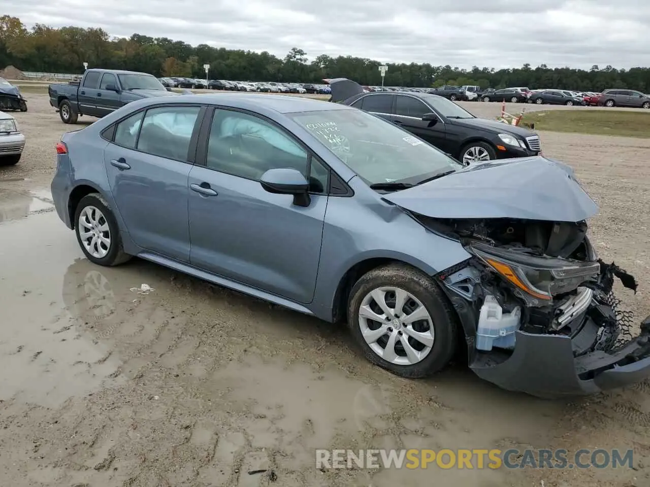 4 fotografías del automóvil dañado 5YFEPRAE9LP071434 TOYOTA COROLLA 2020