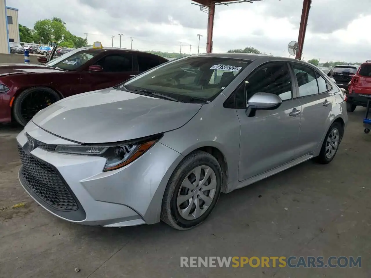 1 fotografías del automóvil dañado 5YFEPRAE9LP074298 TOYOTA COROLLA 2020