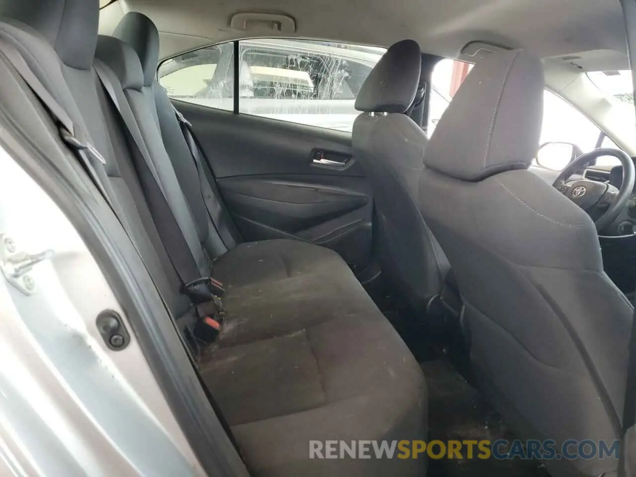 10 fotografías del automóvil dañado 5YFEPRAE9LP074298 TOYOTA COROLLA 2020