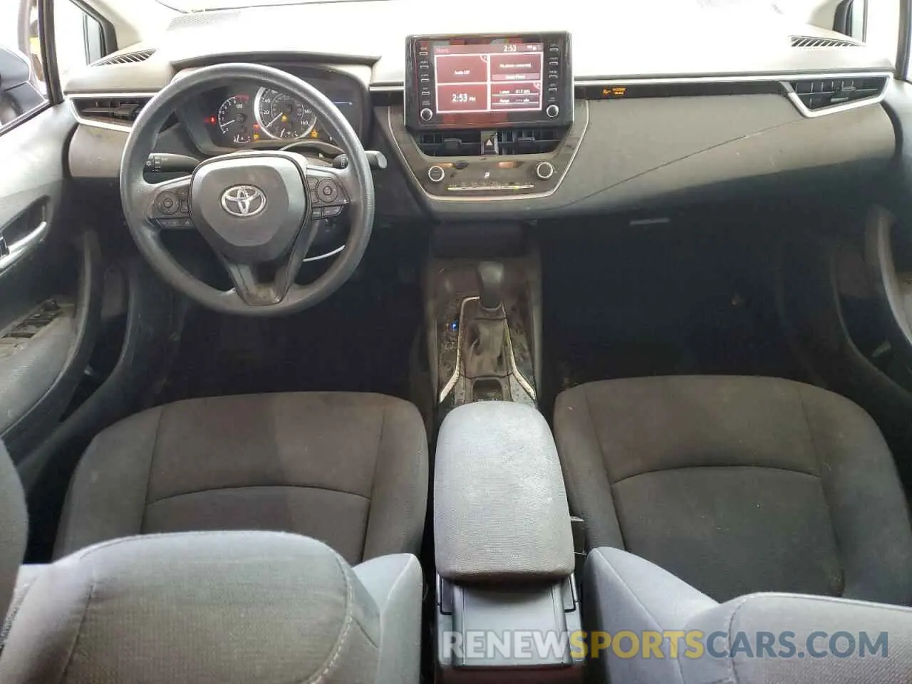 8 fotografías del automóvil dañado 5YFEPRAE9LP074298 TOYOTA COROLLA 2020