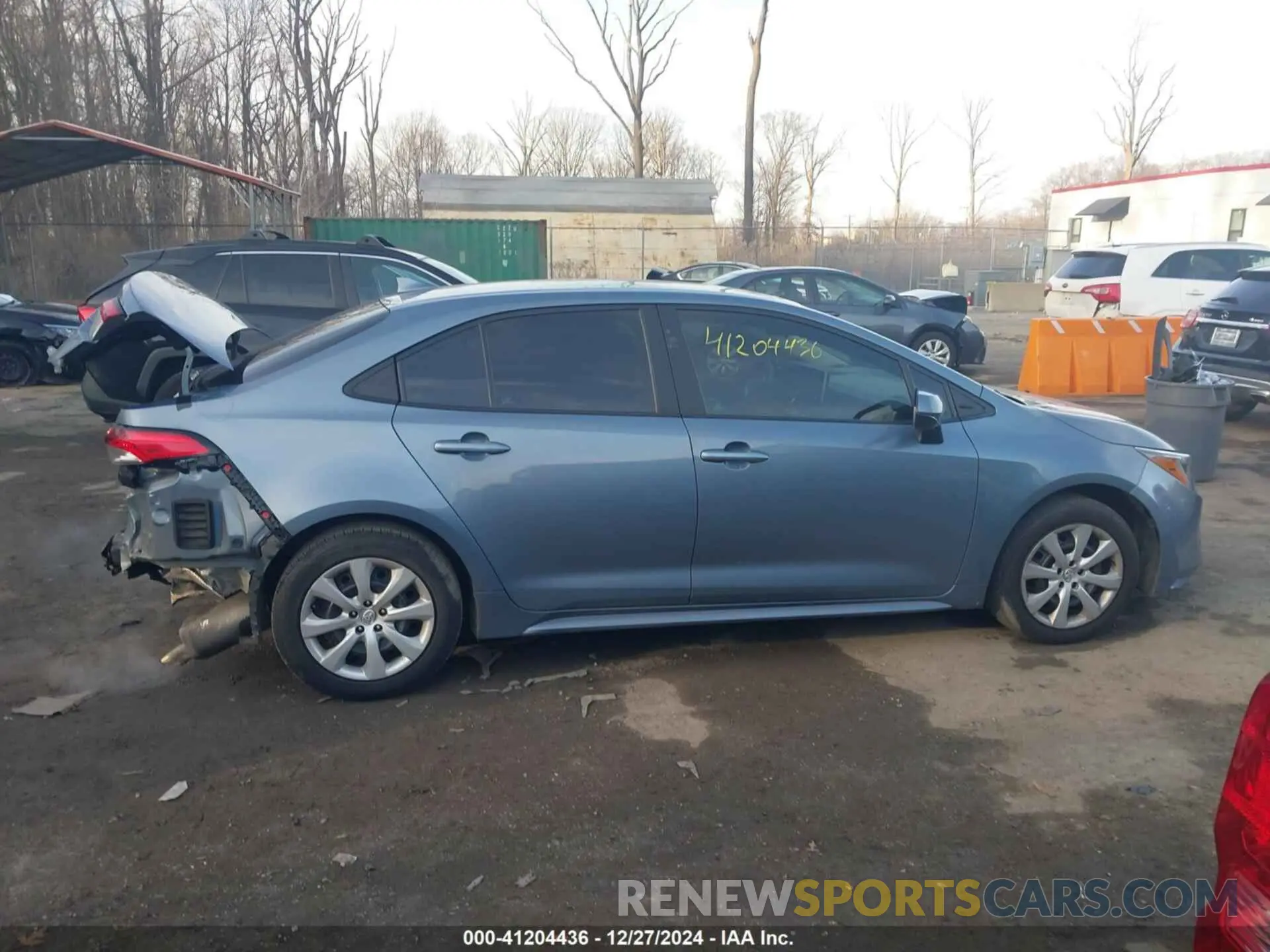 13 fotografías del automóvil dañado 5YFEPRAE9LP076424 TOYOTA COROLLA 2020