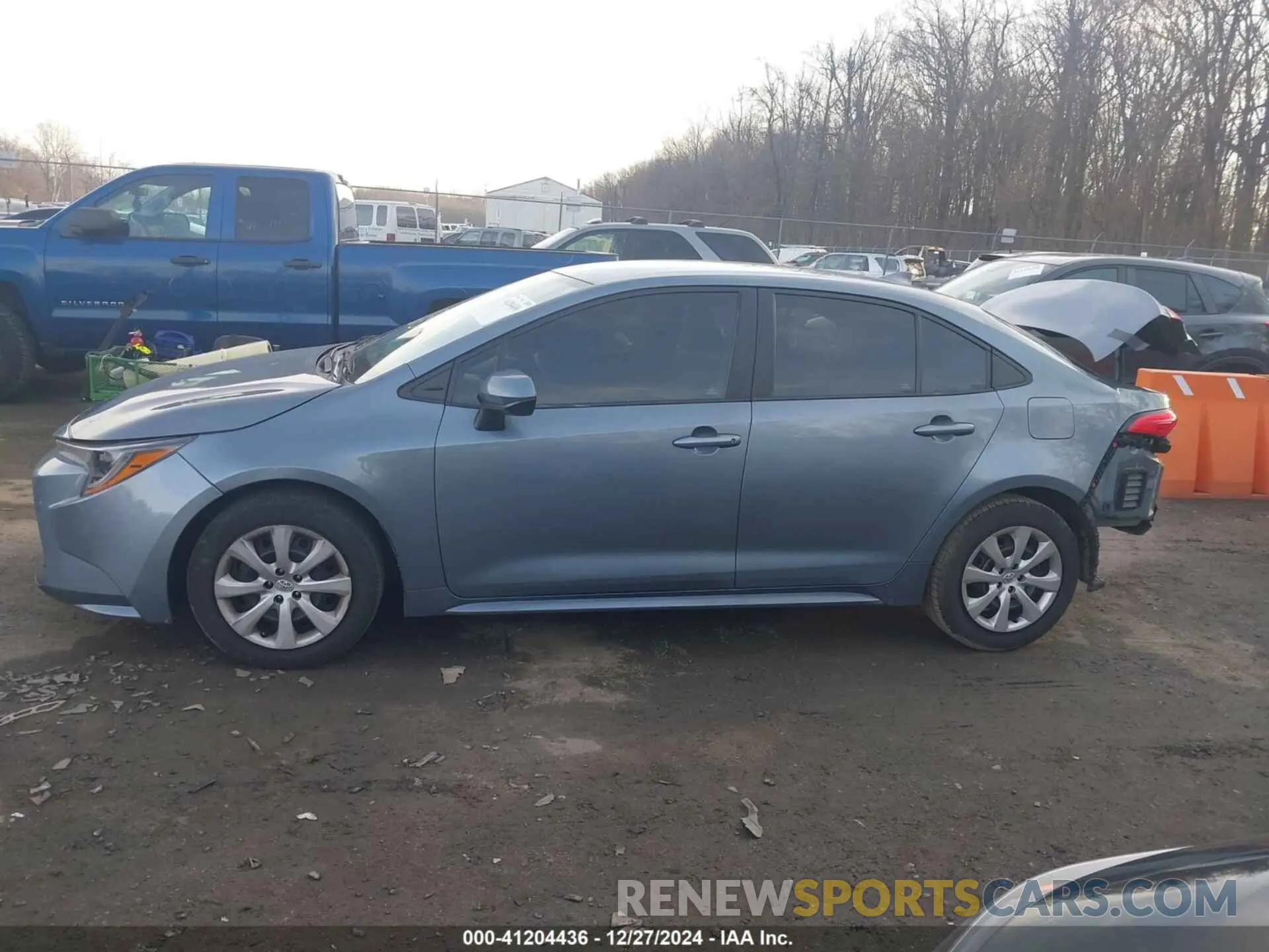 14 fotografías del automóvil dañado 5YFEPRAE9LP076424 TOYOTA COROLLA 2020