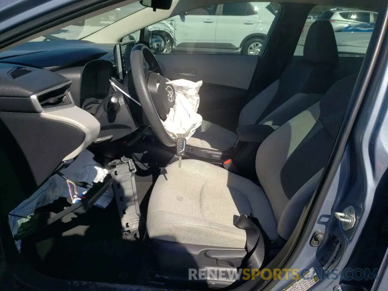 7 fotografías del automóvil dañado 5YFEPRAE9LP077315 TOYOTA COROLLA 2020
