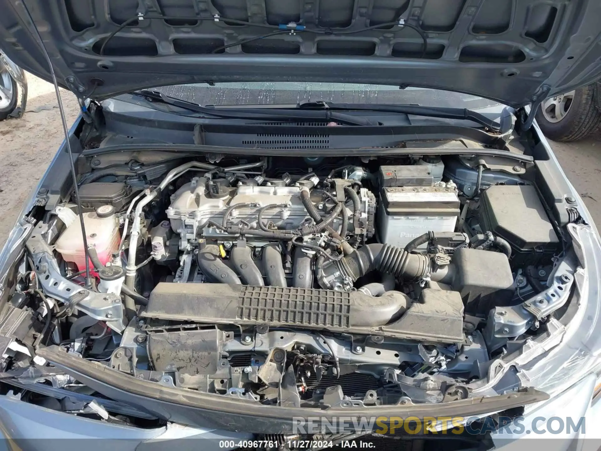 10 fotografías del automóvil dañado 5YFEPRAE9LP078626 TOYOTA COROLLA 2020