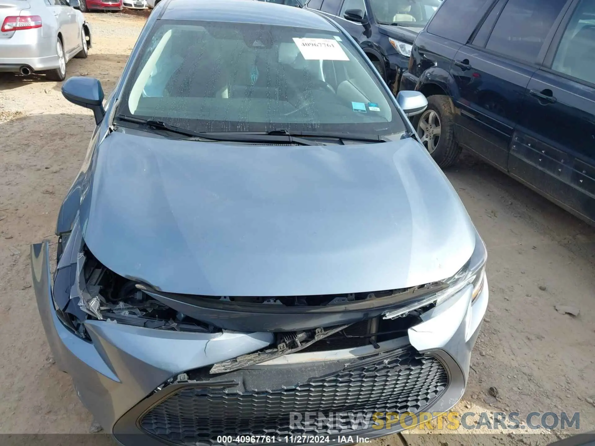12 fotografías del automóvil dañado 5YFEPRAE9LP078626 TOYOTA COROLLA 2020