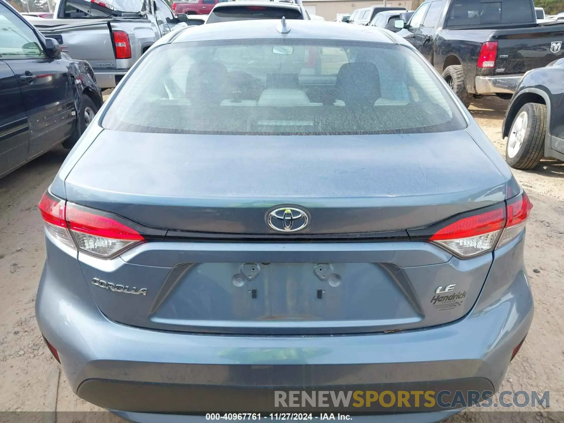16 fotografías del automóvil dañado 5YFEPRAE9LP078626 TOYOTA COROLLA 2020