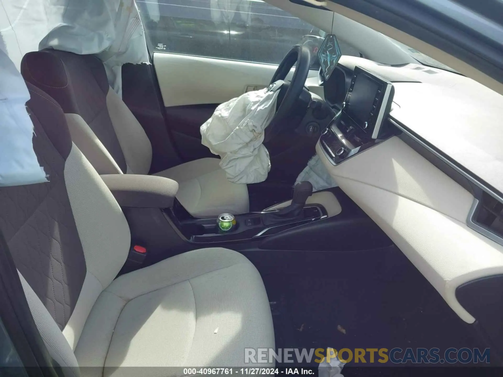 5 fotografías del automóvil dañado 5YFEPRAE9LP078626 TOYOTA COROLLA 2020