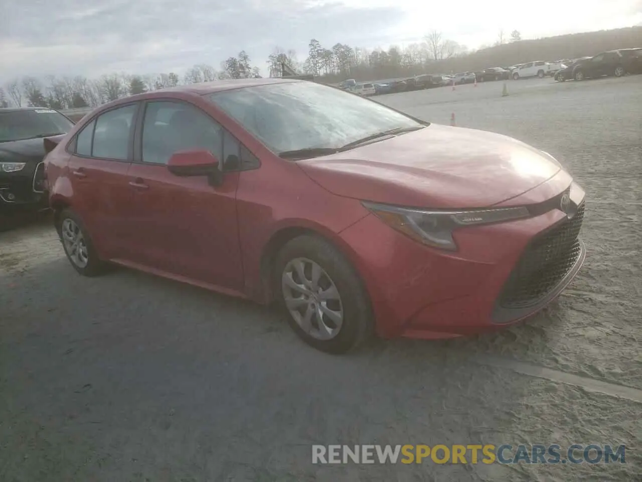 4 fotografías del automóvil dañado 5YFEPRAE9LP078674 TOYOTA COROLLA 2020
