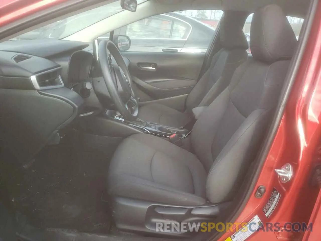 7 fotografías del automóvil dañado 5YFEPRAE9LP078674 TOYOTA COROLLA 2020