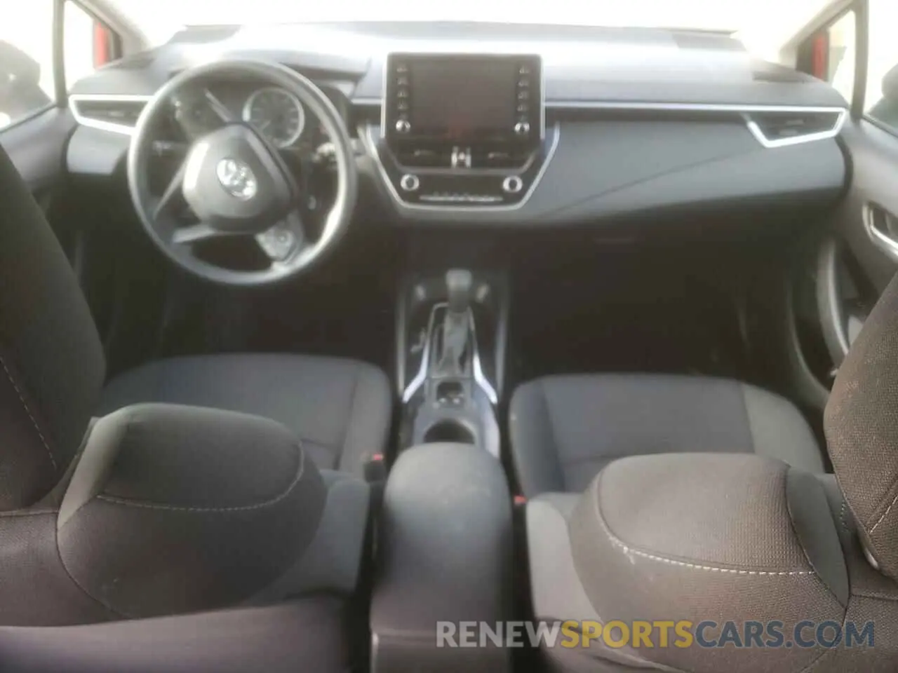 8 fotografías del automóvil dañado 5YFEPRAE9LP078674 TOYOTA COROLLA 2020