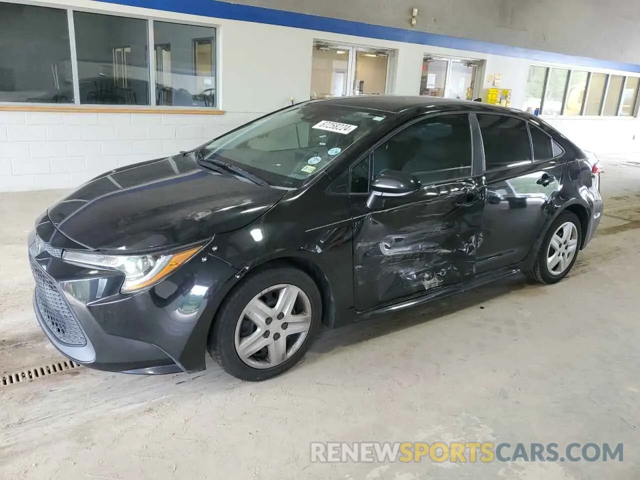 1 fotografías del automóvil dañado 5YFEPRAE9LP081624 TOYOTA COROLLA 2020