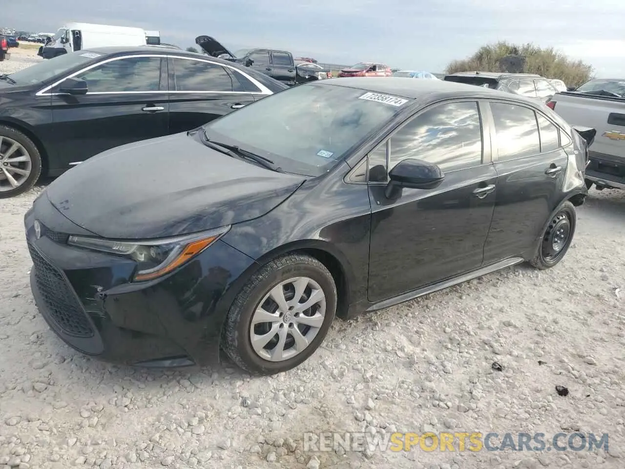 1 fotografías del automóvil dañado 5YFEPRAE9LP084541 TOYOTA COROLLA 2020
