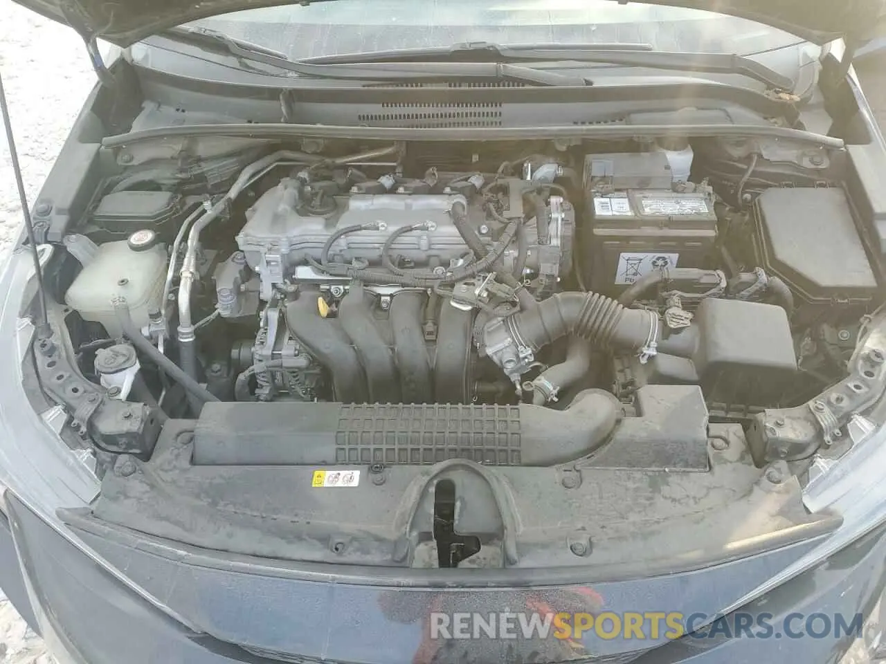 11 fotografías del automóvil dañado 5YFEPRAE9LP084541 TOYOTA COROLLA 2020