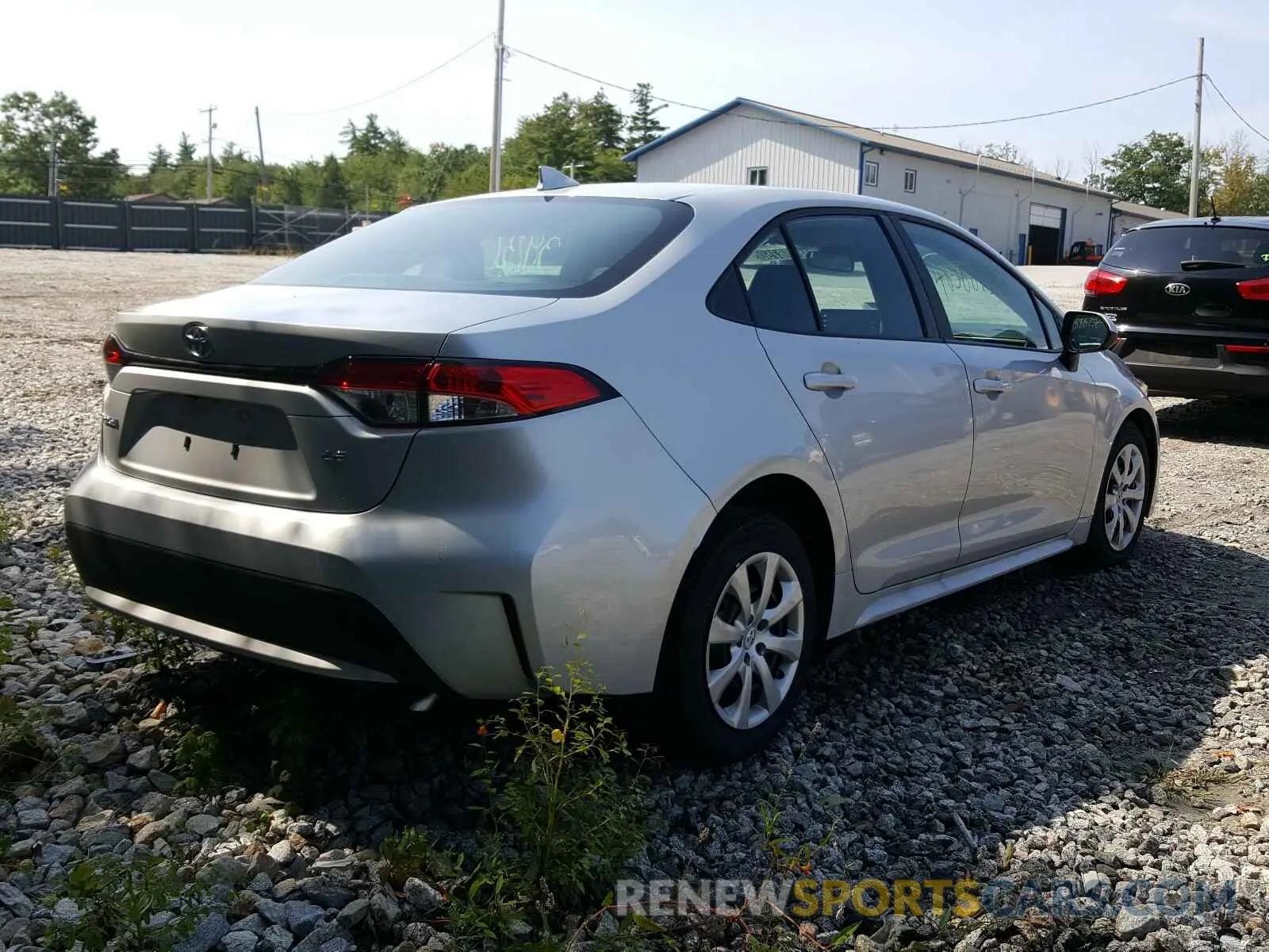 4 fotografías del automóvil dañado 5YFEPRAE9LP090680 TOYOTA COROLLA 2020