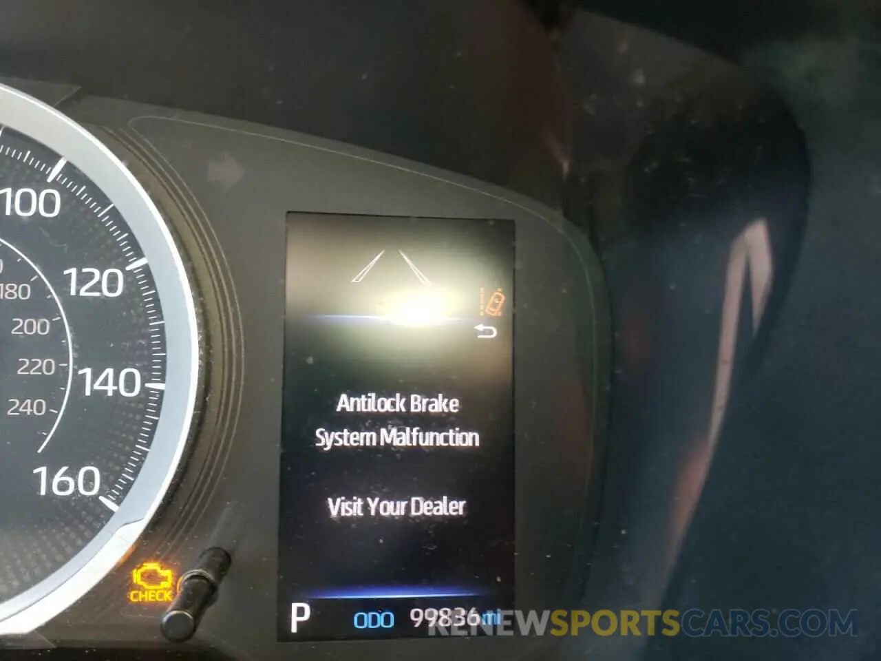 8 fotografías del automóvil dañado 5YFEPRAE9LP108417 TOYOTA COROLLA 2020