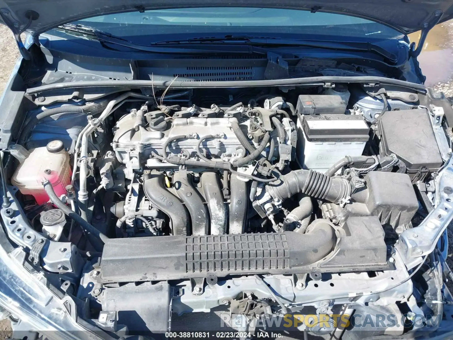 10 fotografías del automóvil dañado 5YFEPRAE9LP115321 TOYOTA COROLLA 2020