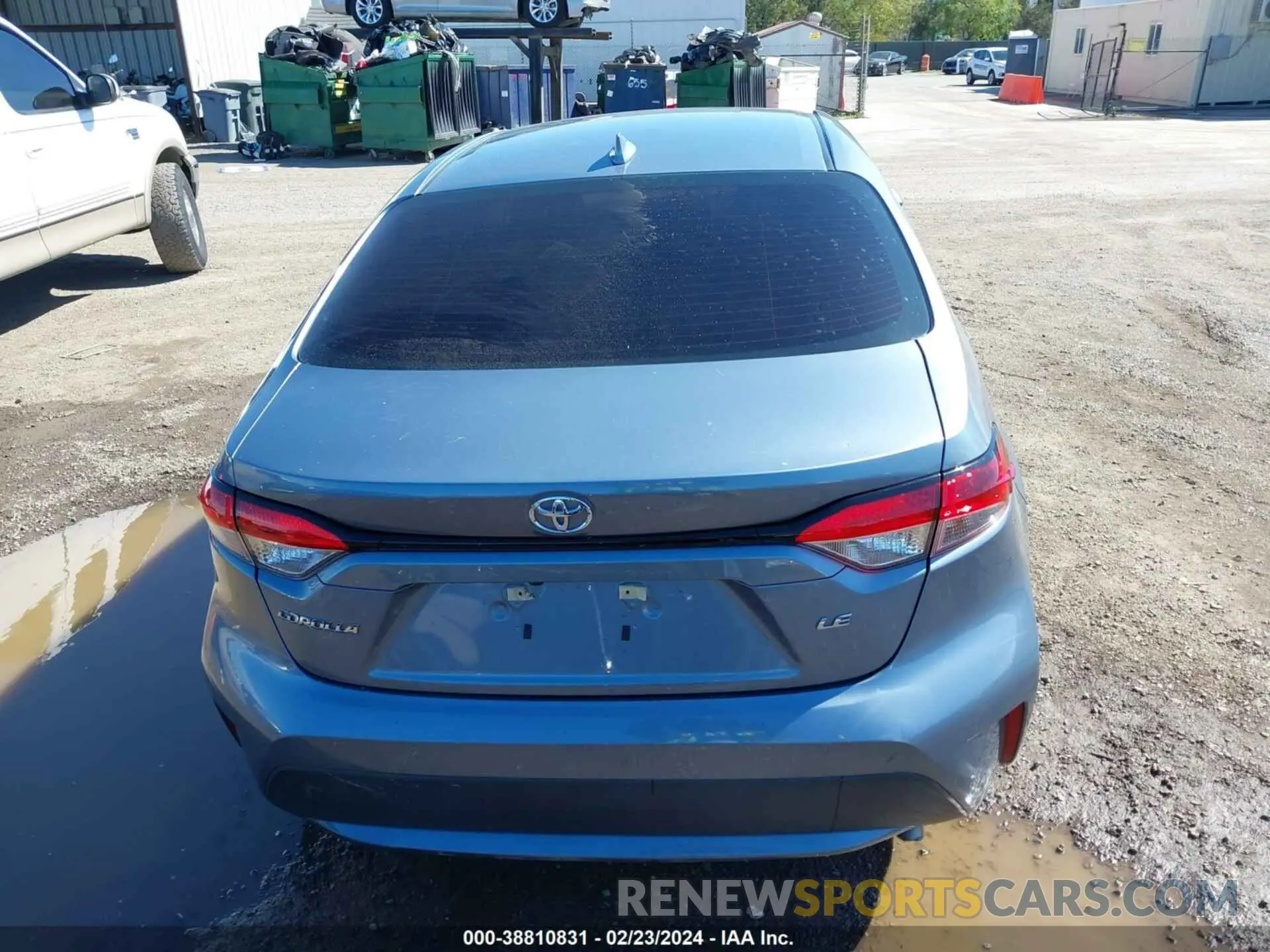 17 fotografías del automóvil dañado 5YFEPRAE9LP115321 TOYOTA COROLLA 2020