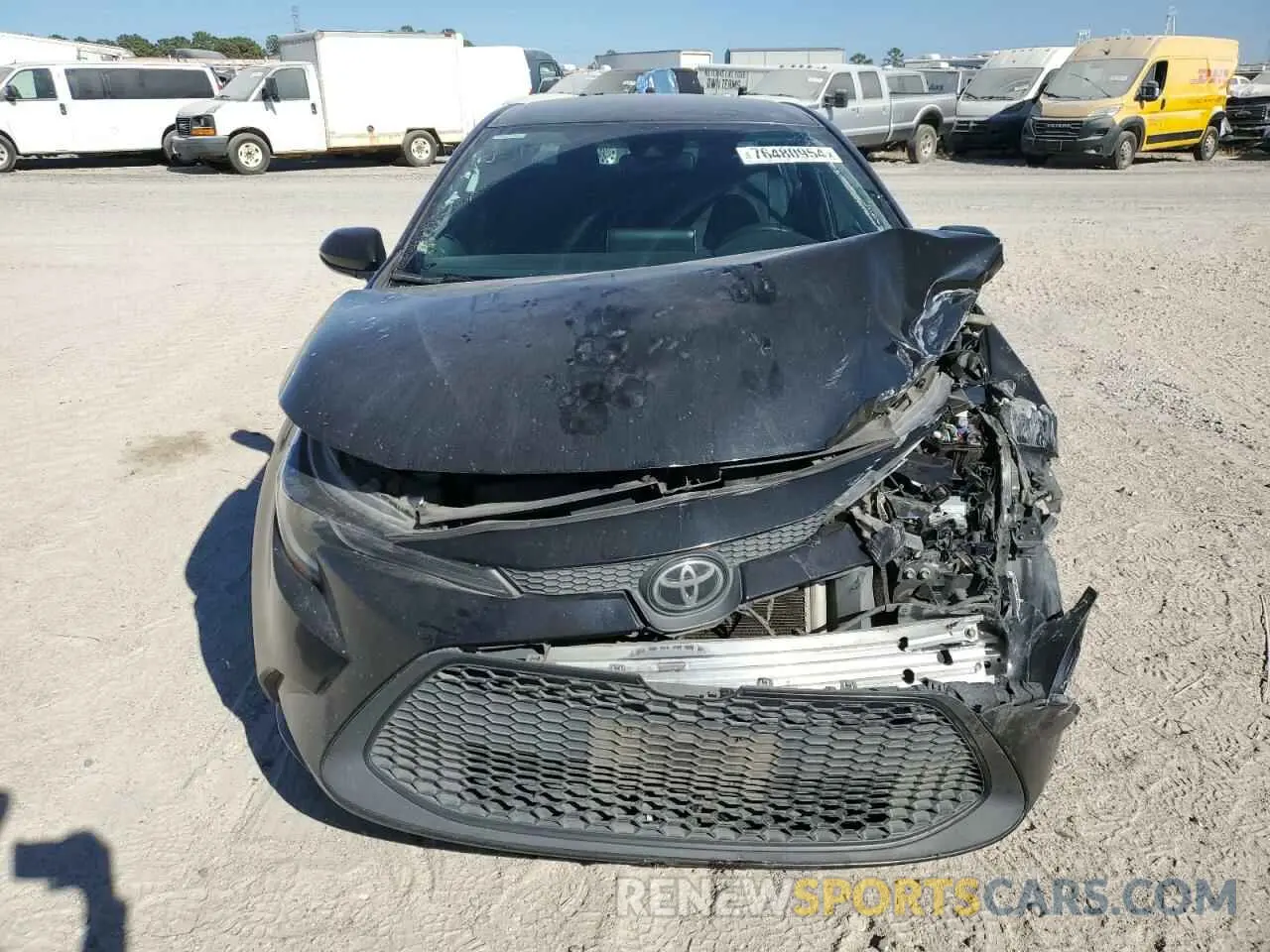 5 fotografías del automóvil dañado 5YFEPRAE9LP116274 TOYOTA COROLLA 2020