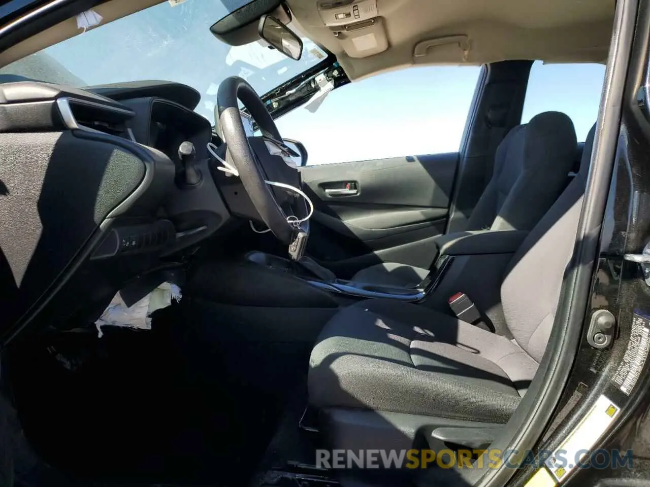 7 fotografías del automóvil dañado 5YFEPRAE9LP116274 TOYOTA COROLLA 2020