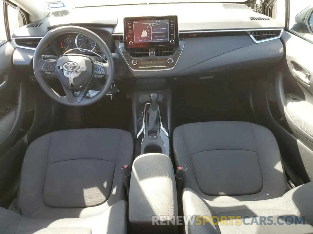 8 fotografías del automóvil dañado 5YFEPRAE9LP116274 TOYOTA COROLLA 2020