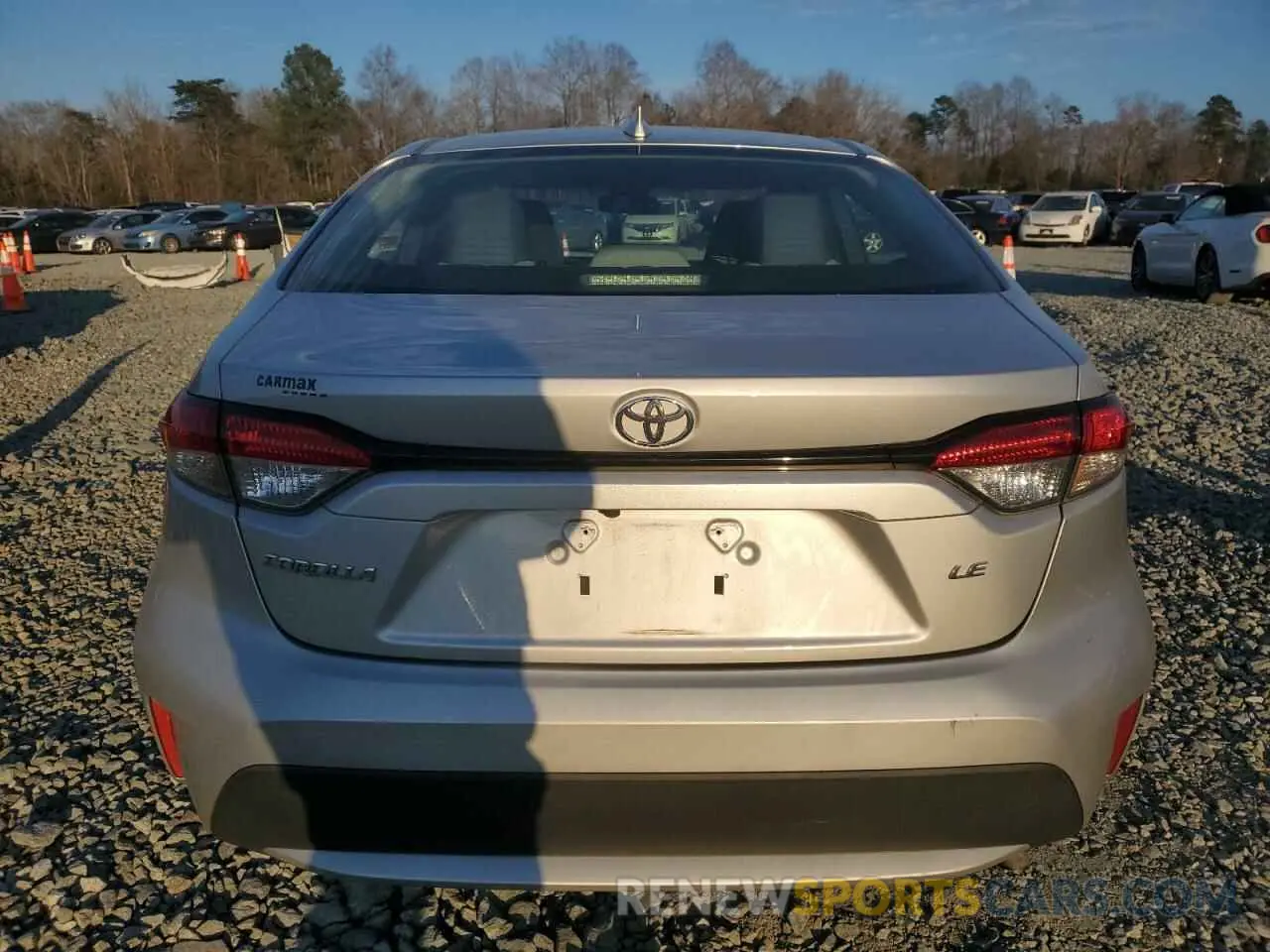 6 fotografías del automóvil dañado 5YFEPRAE9LP122026 TOYOTA COROLLA 2020