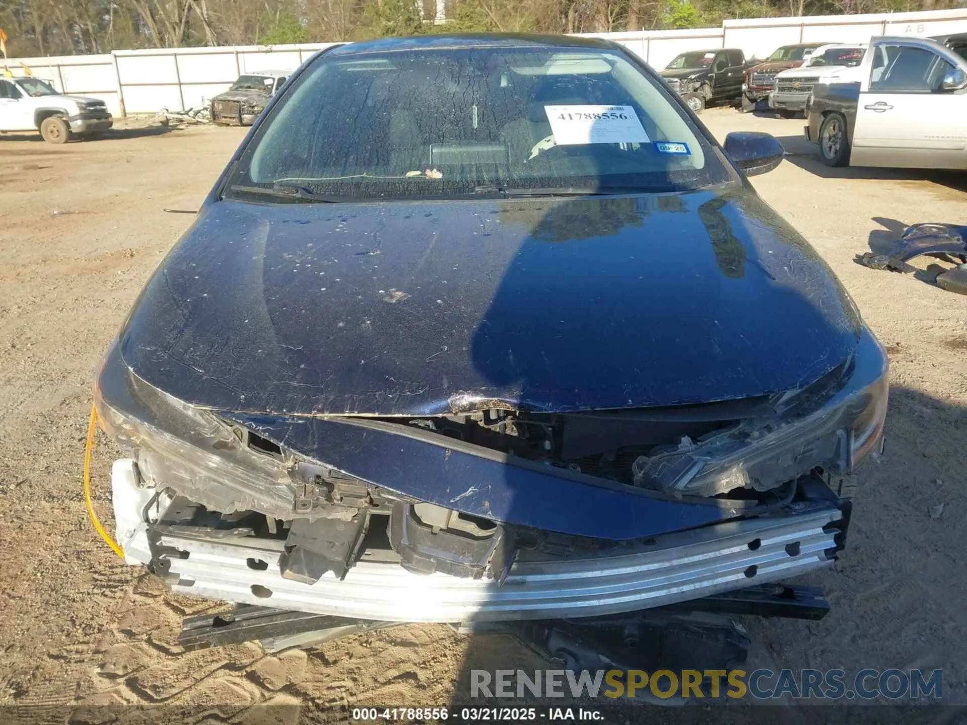 13 fotografías del automóvil dañado 5YFEPRAE9LP124228 TOYOTA COROLLA 2020