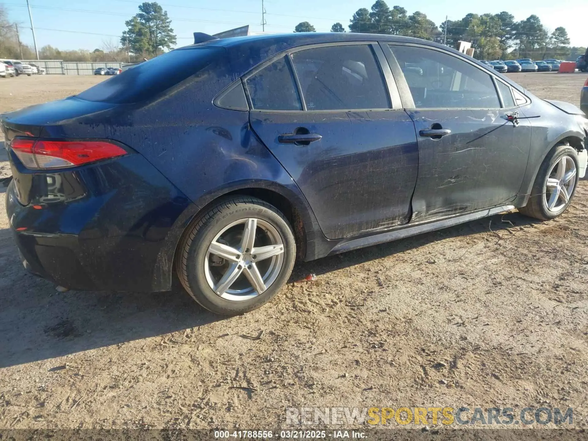 4 fotografías del automóvil dañado 5YFEPRAE9LP124228 TOYOTA COROLLA 2020