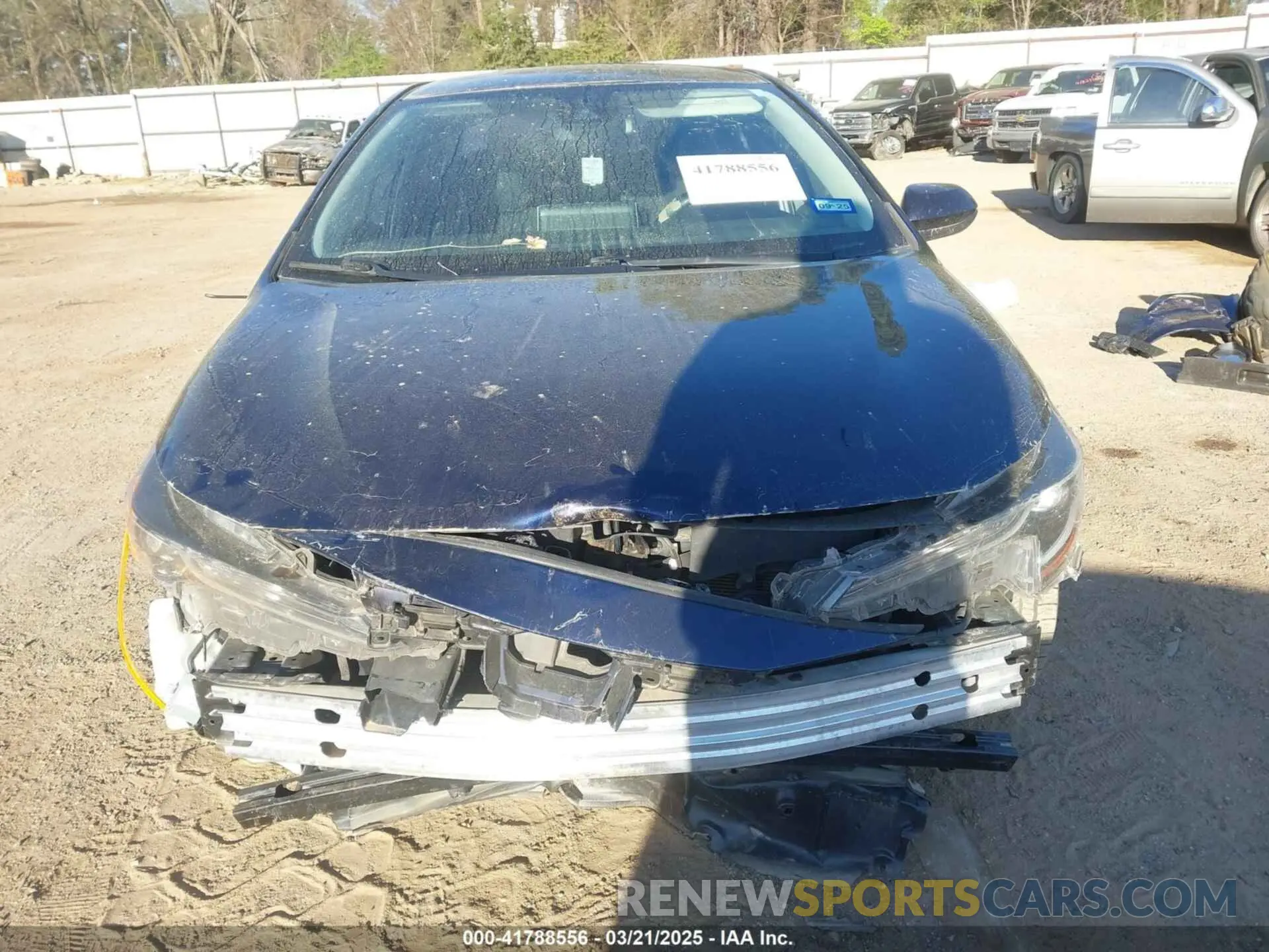 6 fotografías del automóvil dañado 5YFEPRAE9LP124228 TOYOTA COROLLA 2020