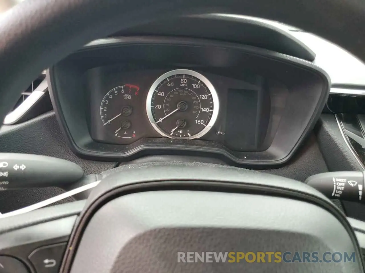 9 fotografías del automóvil dañado 5YFEPRAE9LP129428 TOYOTA COROLLA 2020