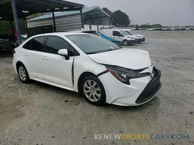11 fotografías del automóvil dañado 5YFEPRAE9LP130773 TOYOTA COROLLA 2020