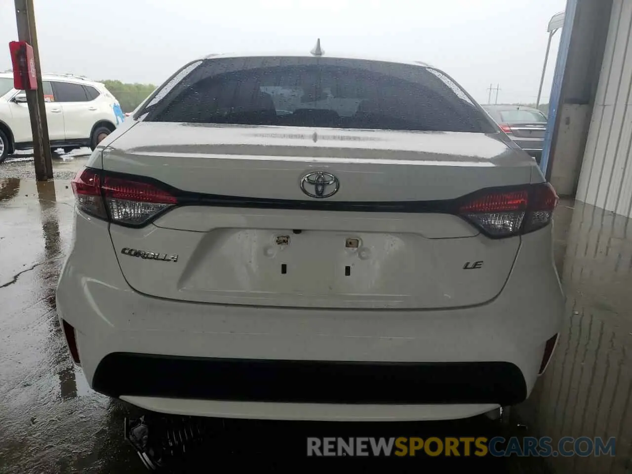 6 fotografías del automóvil dañado 5YFEPRAE9LP130773 TOYOTA COROLLA 2020