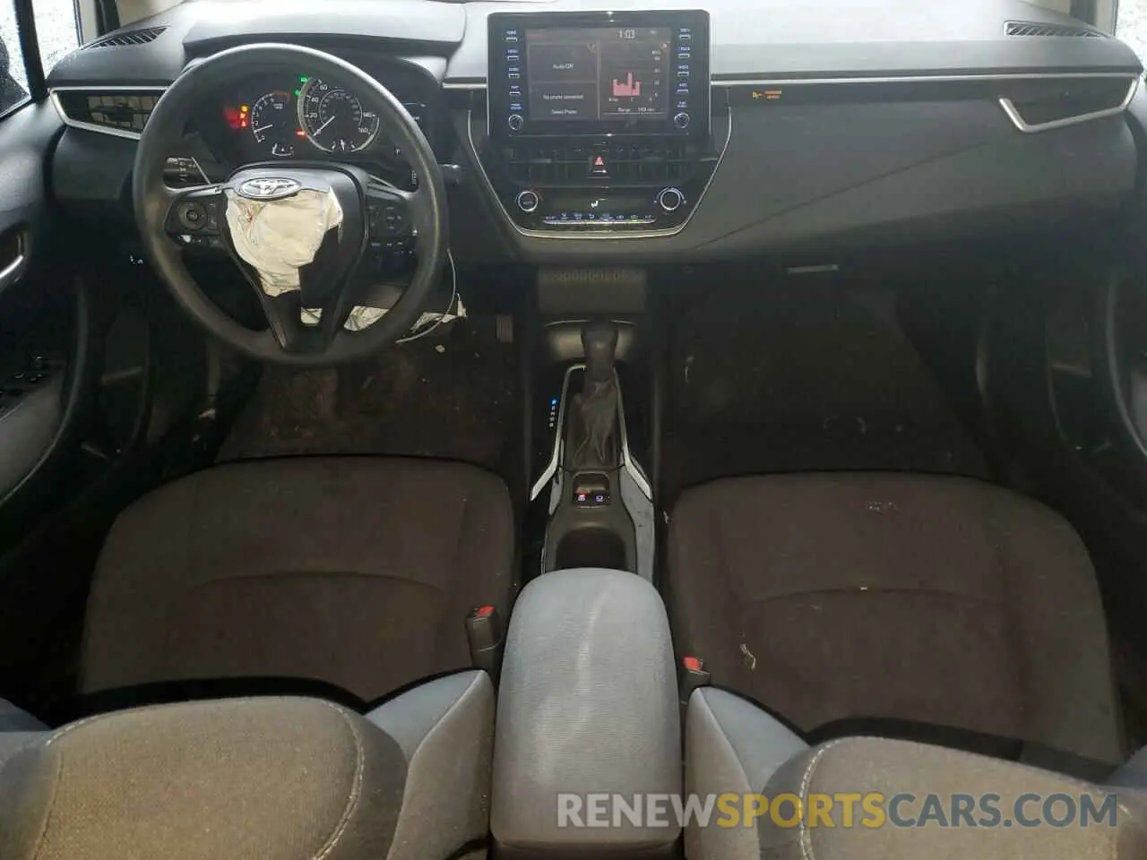 8 fotografías del automóvil dañado 5YFEPRAE9LP130773 TOYOTA COROLLA 2020