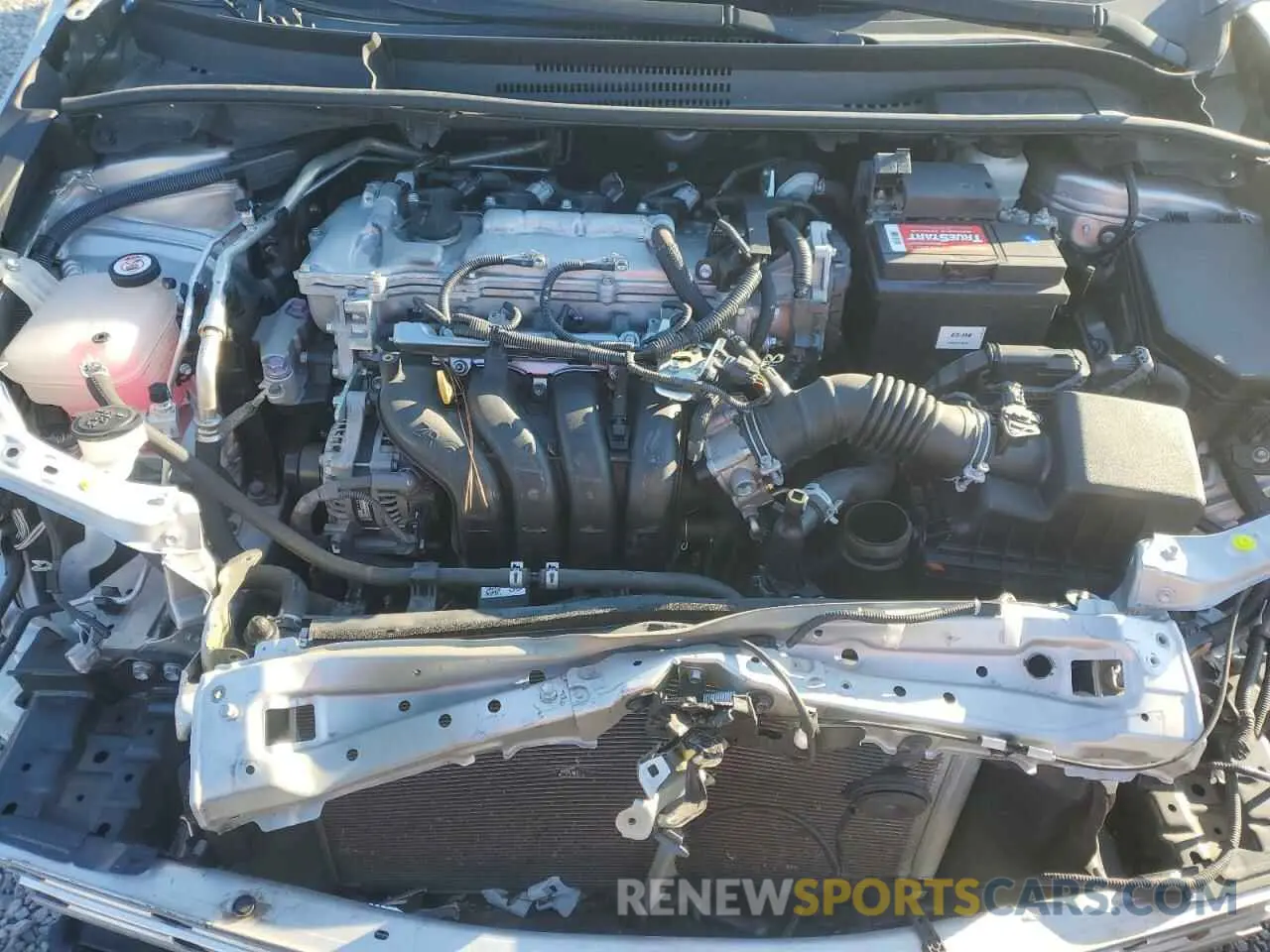 11 fotografías del automóvil dañado 5YFEPRAE9LP134323 TOYOTA COROLLA 2020