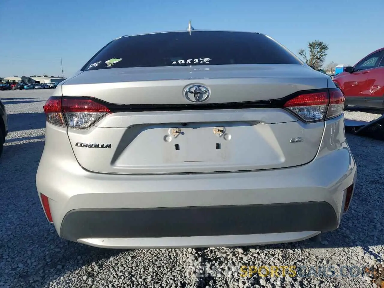 6 fotografías del automóvil dañado 5YFEPRAE9LP134323 TOYOTA COROLLA 2020