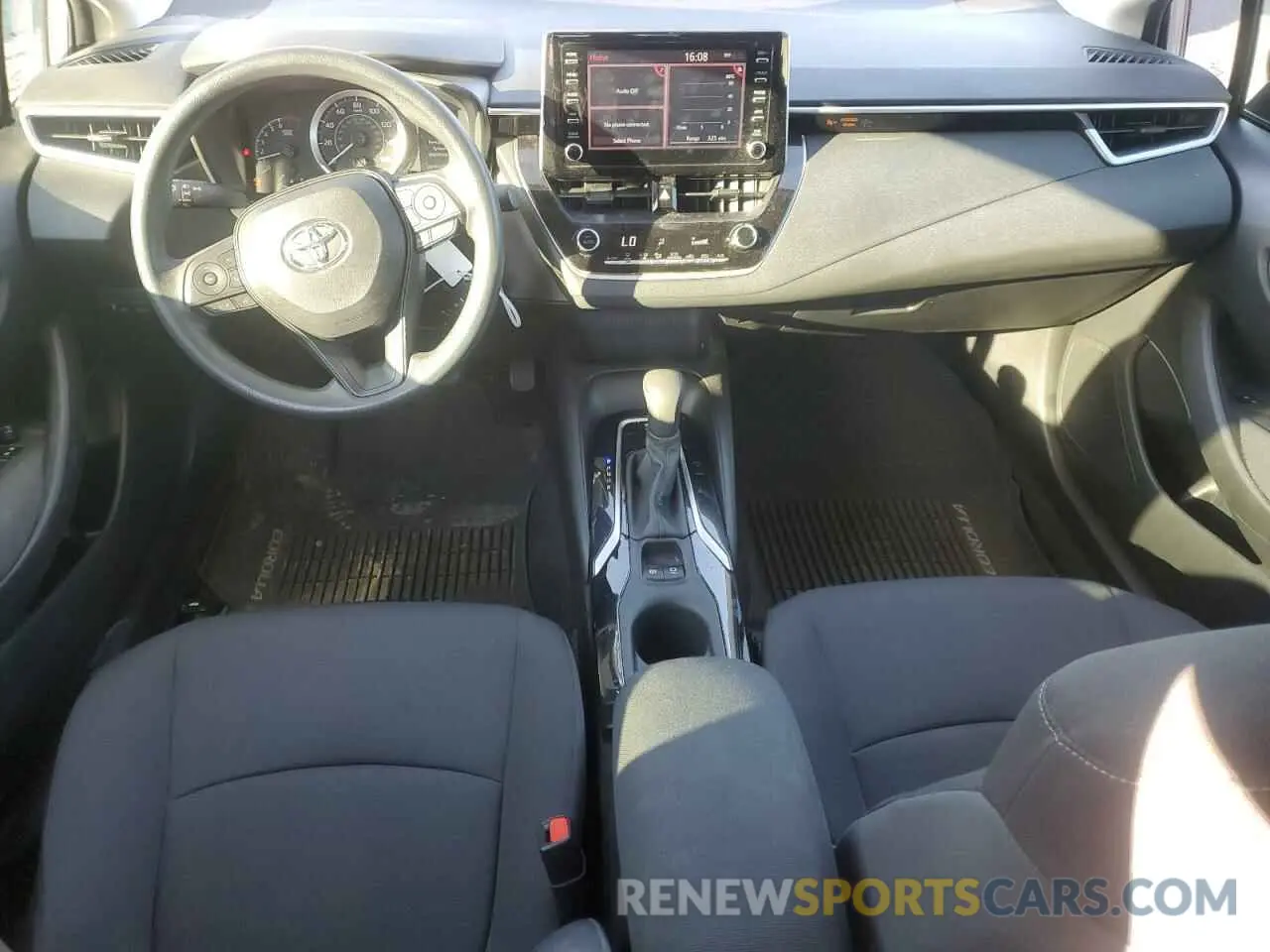 8 fotografías del automóvil dañado 5YFEPRAE9LP134323 TOYOTA COROLLA 2020