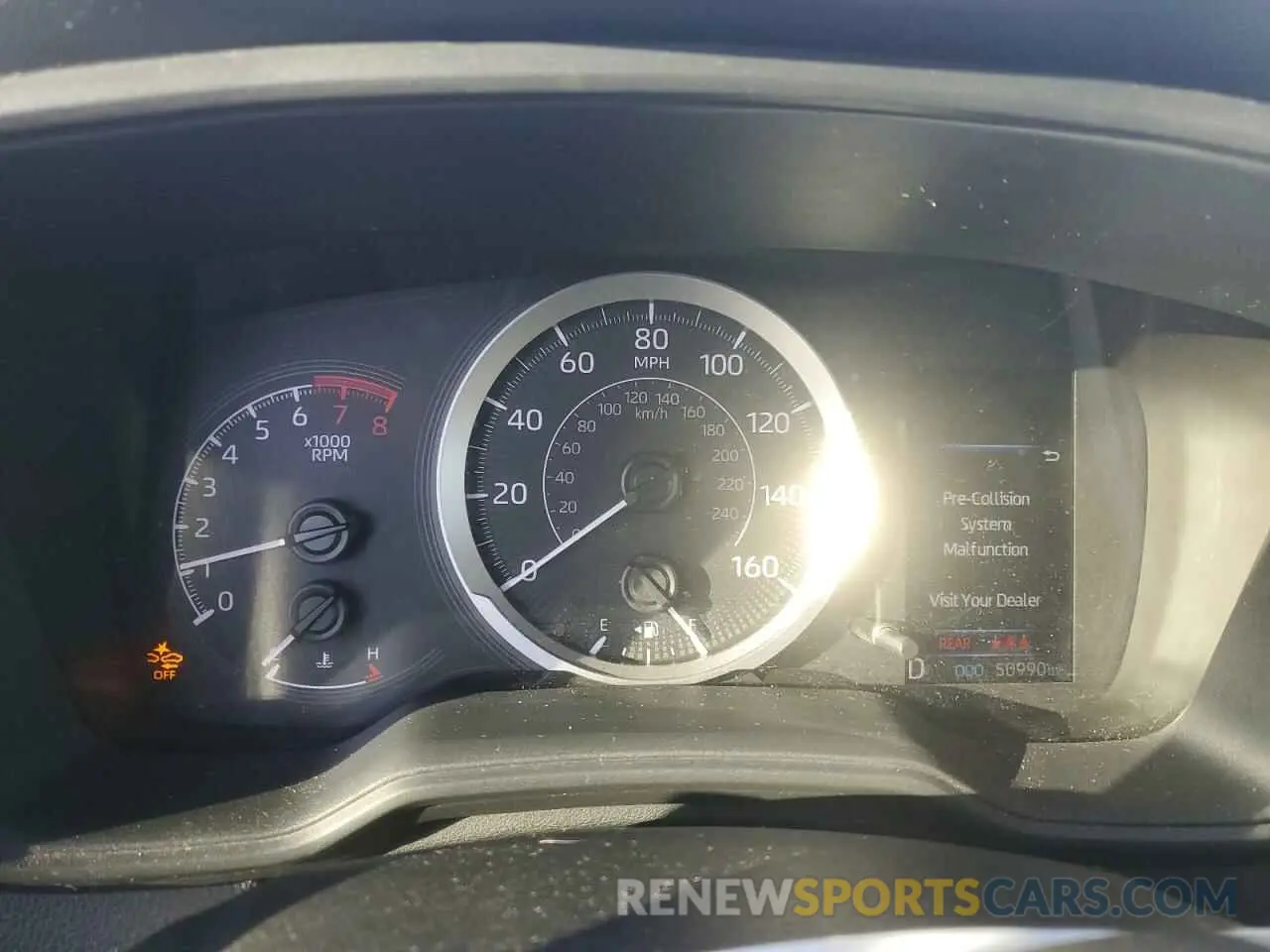 9 fotografías del automóvil dañado 5YFEPRAE9LP134323 TOYOTA COROLLA 2020