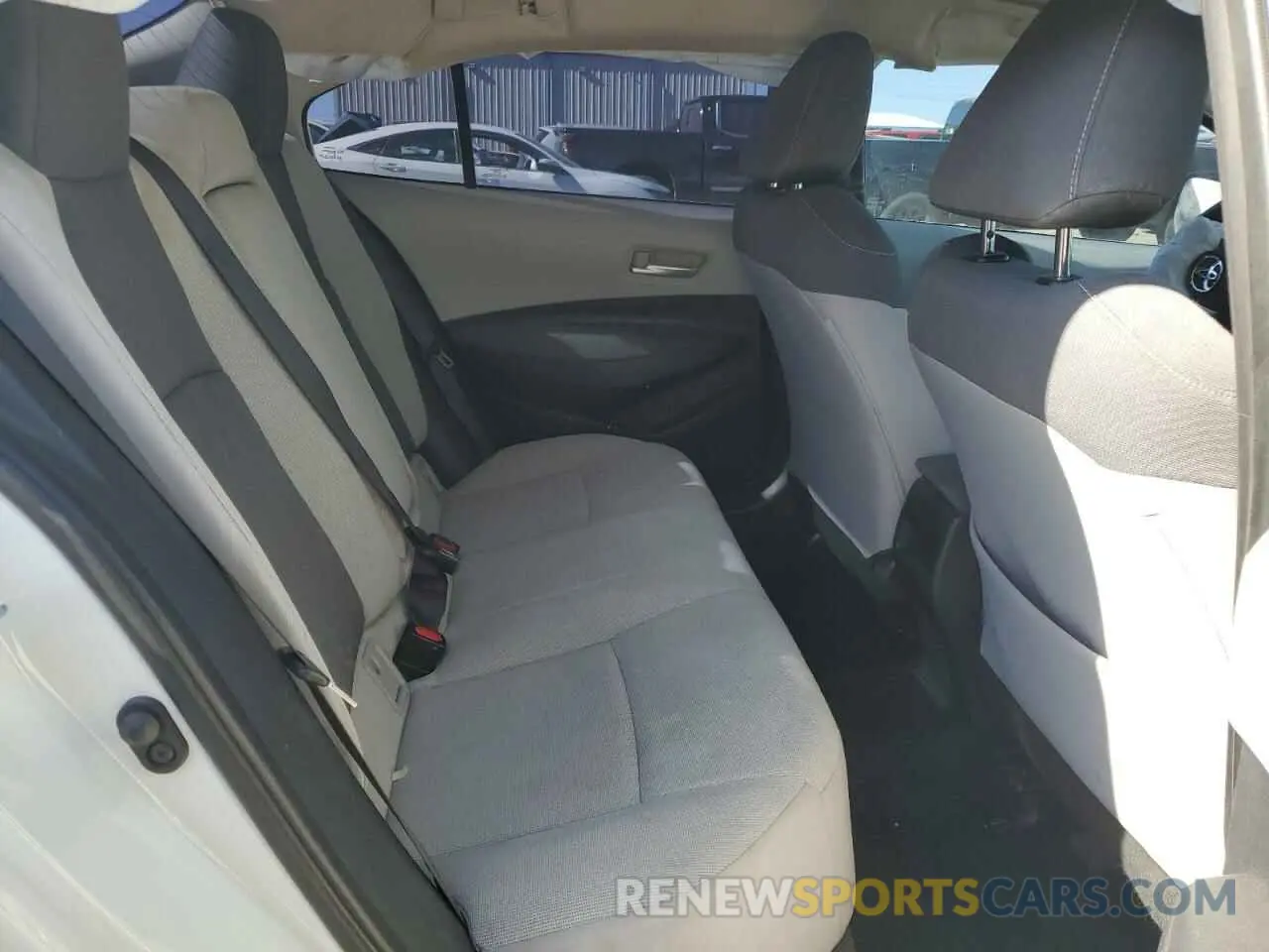 10 fotografías del automóvil dañado 5YFEPRAE9LP137707 TOYOTA COROLLA 2020