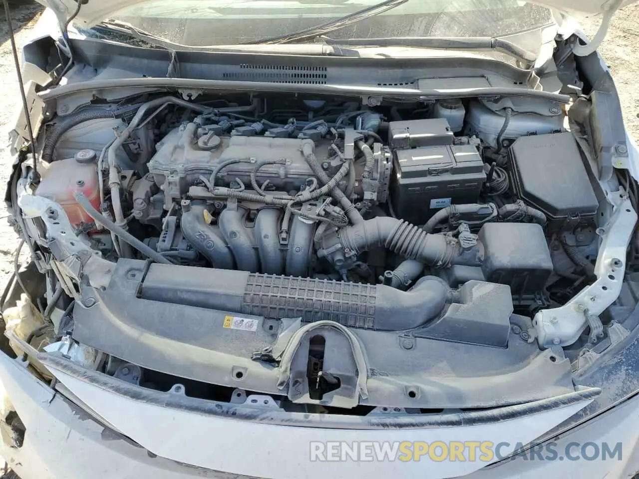 11 fotografías del automóvil dañado 5YFEPRAE9LP137707 TOYOTA COROLLA 2020
