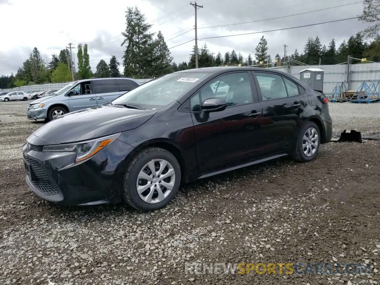 1 fotografías del automóvil dañado 5YFEPRAE9LP141000 TOYOTA COROLLA 2020