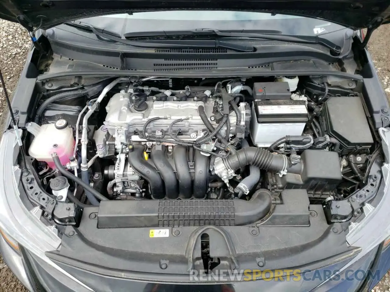 11 fotografías del automóvil dañado 5YFEPRAE9LP141000 TOYOTA COROLLA 2020