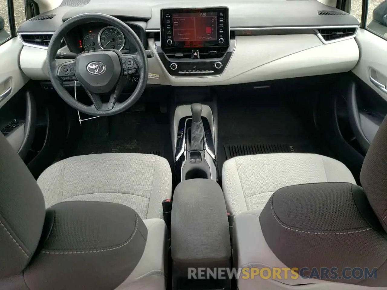 8 fotografías del automóvil dañado 5YFEPRAE9LP141000 TOYOTA COROLLA 2020