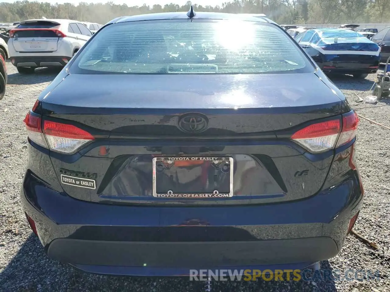 6 fotografías del automóvil dañado 5YFEPRAE9LP142485 TOYOTA COROLLA 2020