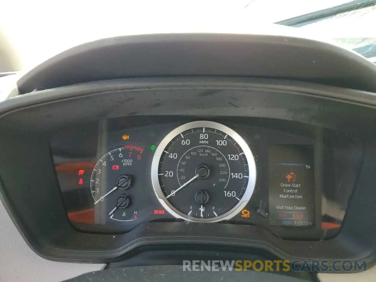 9 fotografías del automóvil dañado 5YFEPRAE9LP142485 TOYOTA COROLLA 2020